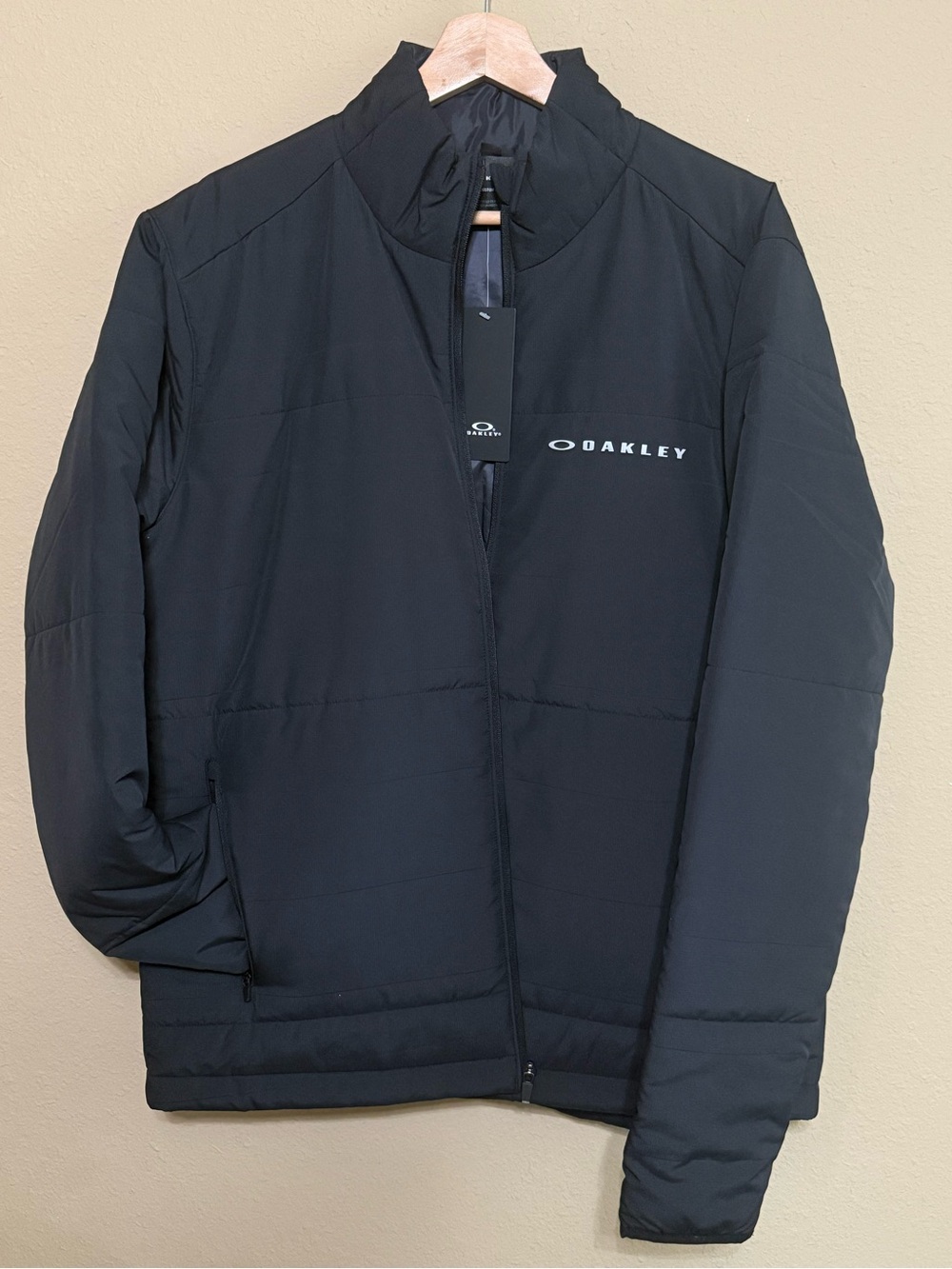 Oakley Black Quilted Men’s Puffer Jacket